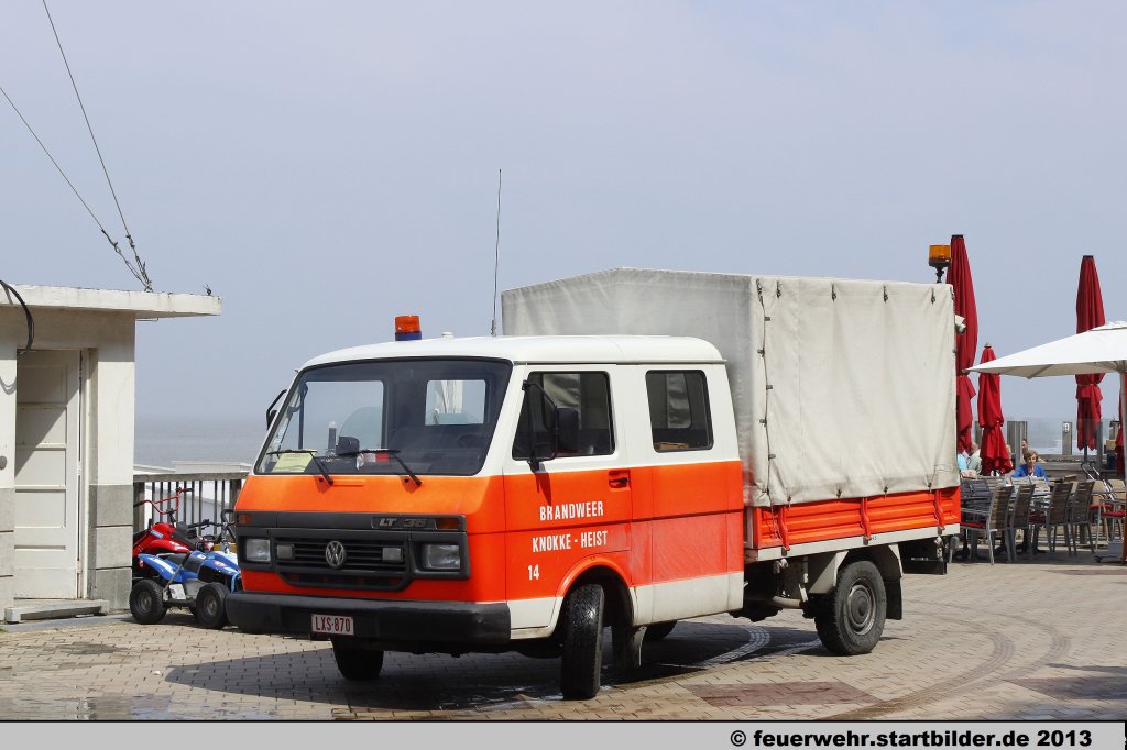Alter VW LT der Brandweer Knokke Heist.
