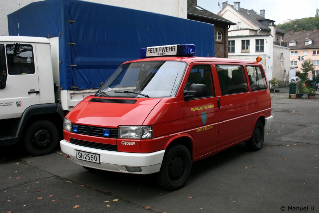 Feuerwehr Siegen
SI 2550
VW T4
MTF
Aufgenommen beim NRW Tag in Siegen am, 18.9.2010.
