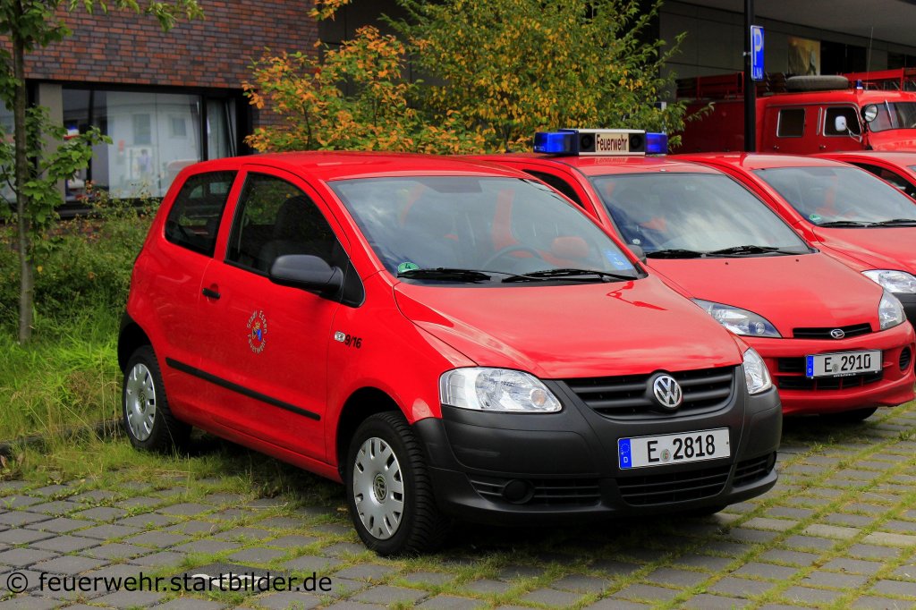 Hier ist Dienstwagen 9/16 zu sehen.
Aufgenommen beim Tdot der BF Essen, 25.8.2012.