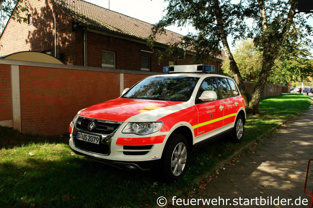 KdoW (1/05/4) der Feuerwehr D�sseldorf.
Aufgenommen beim Tag der Offenen T�r der Wache 7 am 23.9.2011.