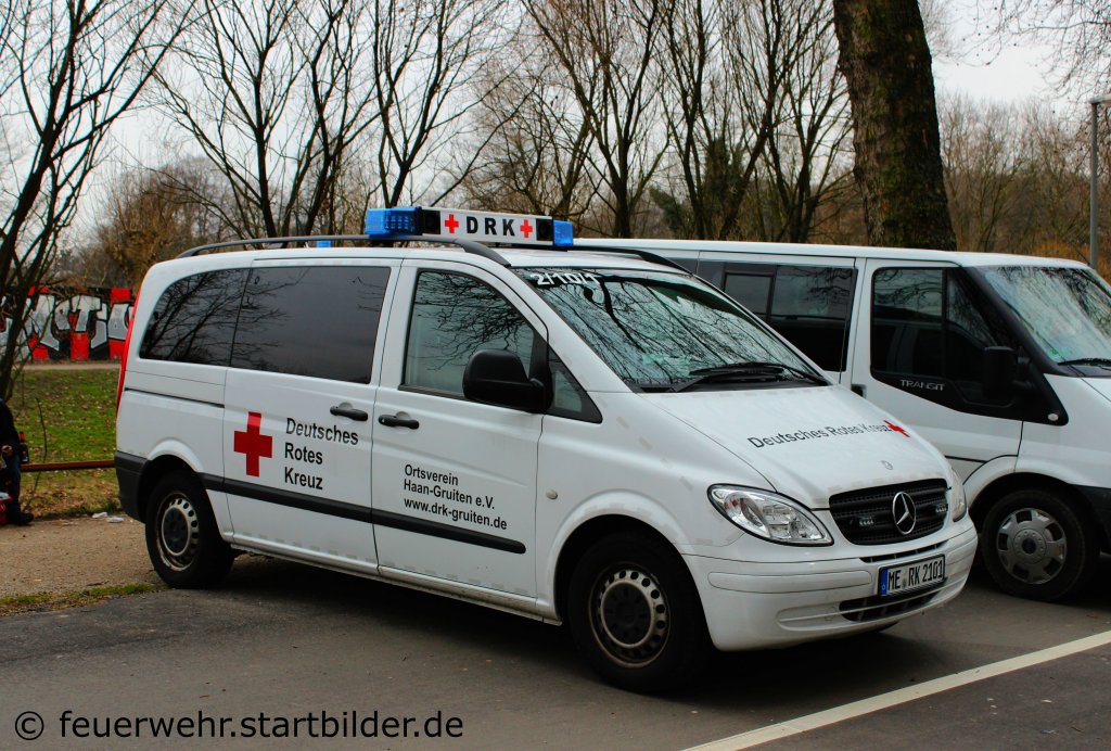 Kdow (2/10/1) des DRK Haan-Gruiten.
Aufgenommen an der Bayarena in Leverkusen am 3.3.2012.
