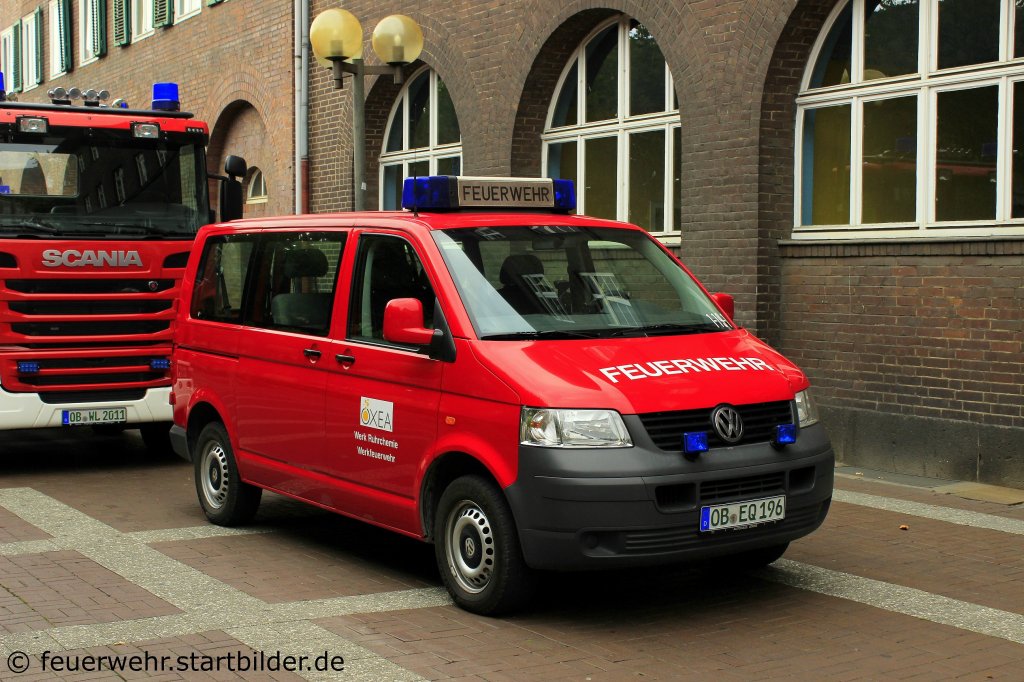 MTW (OB EQ 196) der WF OXEA Werk Ruhrchemie.
Aufgenommen beim Blaulichttag 2012 in Oberhausen,29.9.2012.