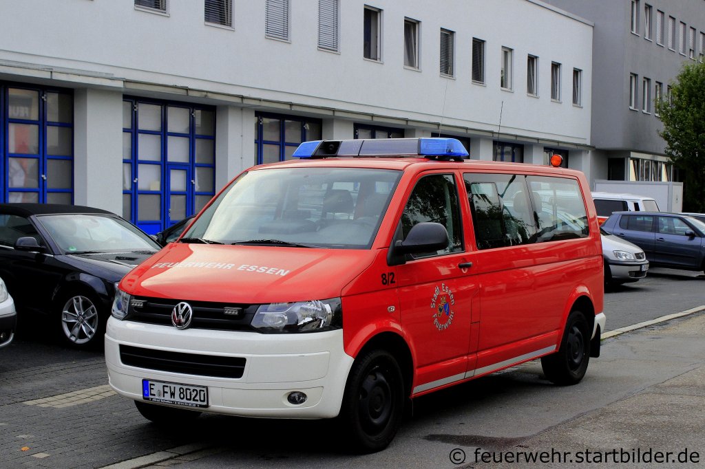 Neuer MTW 8/2 der Feuerwehr Essen.
Aufgenommen beim Tdot der BF Essen, 26.8.2012.