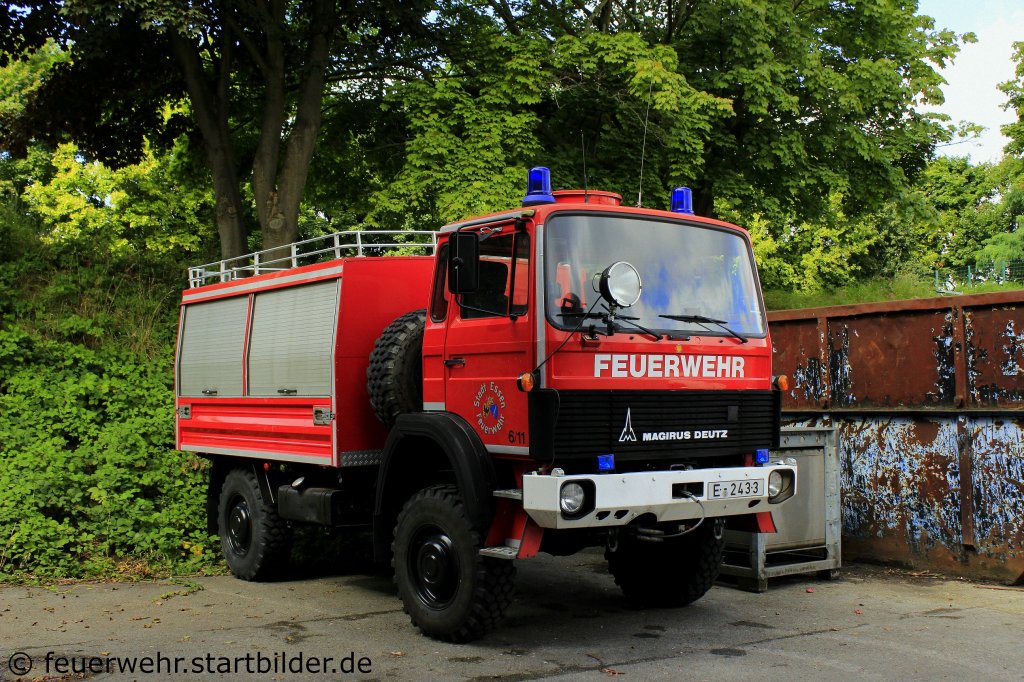RW 1 der Feuerwehr Essen.
Der RW tr�gt die Nummer 6/11 bei der Feuerwehr Essen.
Aufgenommen beim Tdot der BF Essen, 25.8.2012.