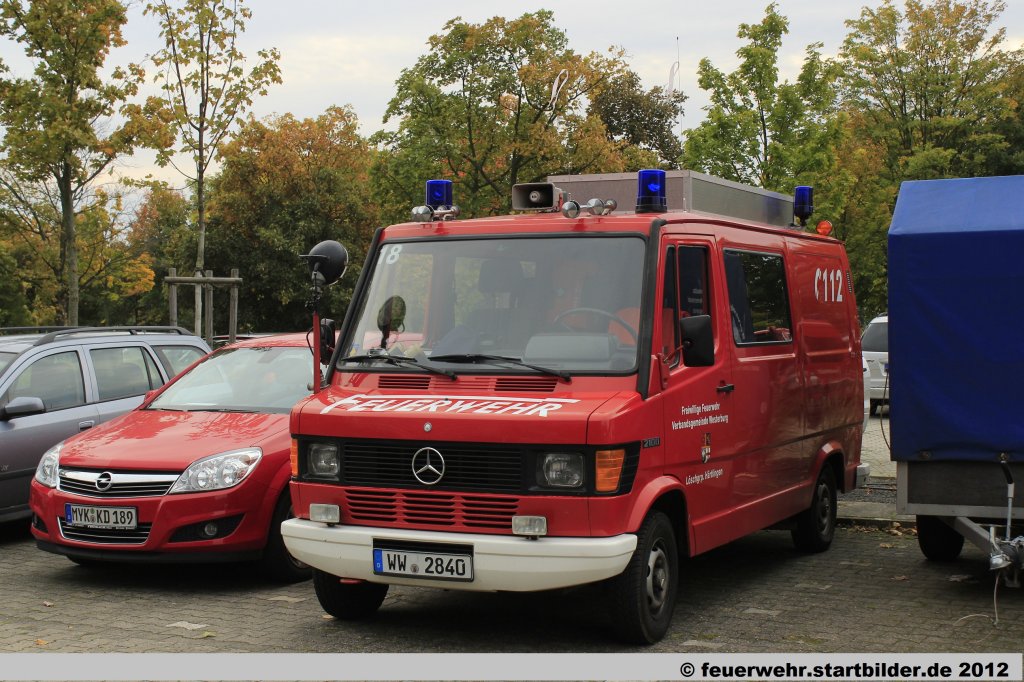 TSF (WW 2840) der Feuerwehr Westerburg LG H�rtlingen.
Aufgenommen beim Jubil�um 50 Jahre LFV-Rheinland-Pfalz in Mainz,6.10.2012.
