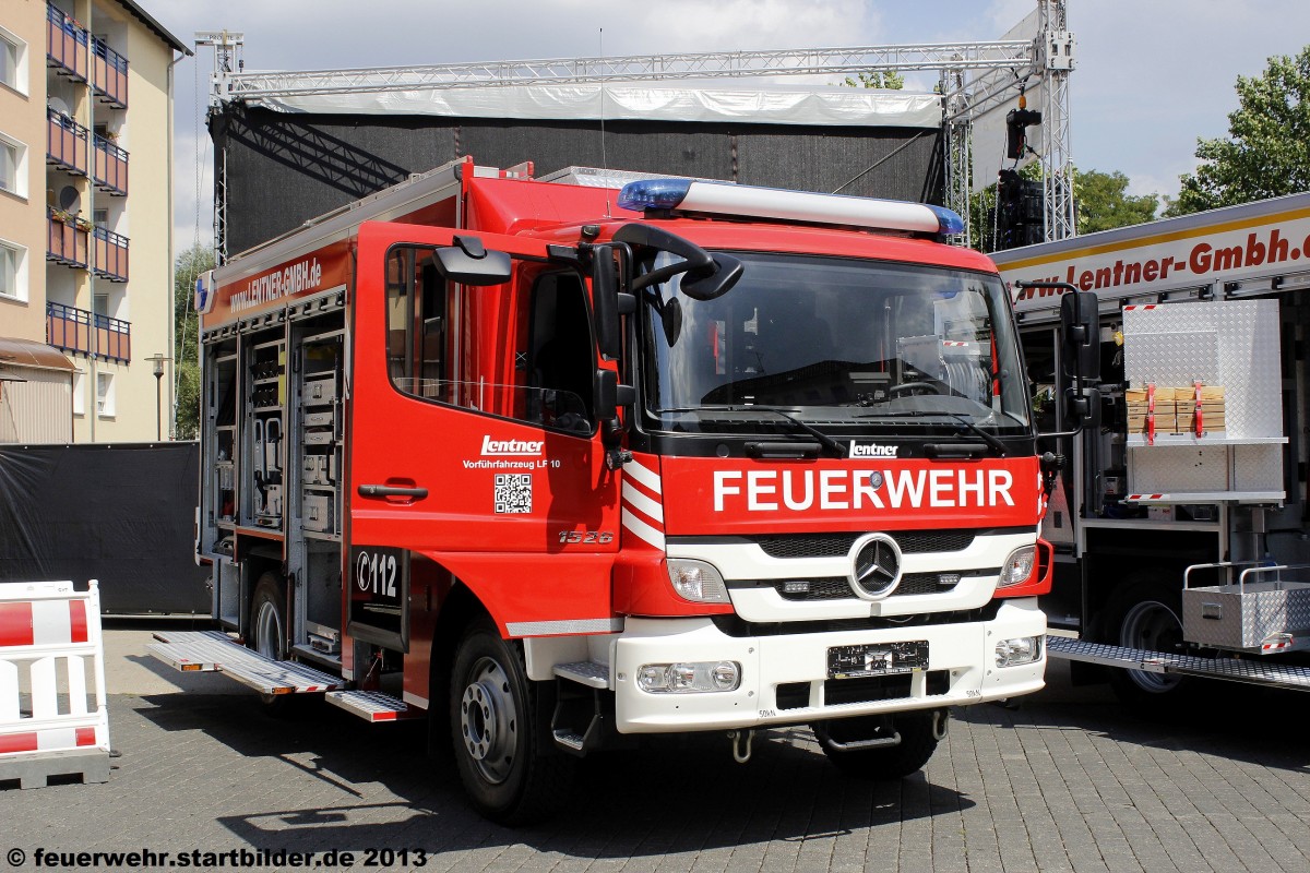 Vorführfahrzeug LF 10 der Firma Letner.