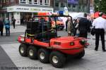 Die Feuerwehr Bochum hat ein Spezial Fahrzeug mit dem Namen Amphy im Einsatz.