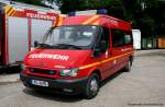 Feuerwehr Dorsten  3/19/7  RE 6690  MTF  Ford 100 T300  Aufgenommen beim Tag der offenen T�r der Feuerwehr Dorsten, 13.6.2010.