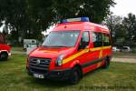 Dieser VW Crafter geh�rt zur Feuerwehr Krefeld.
