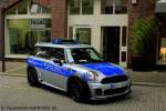 Dieser Rover wird als Promotionfahrzeug von der Polizei NRW genutzt.