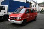 Feuerwehr Siegen  SI 2550  VW T4  MTF  Aufgenommen beim NRW Tag in Siegen am, 18.9.2010.