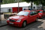 PKW (NE 291) auf Mercedes Benz E Klasse  Aufgenommen in Grevenbroich am 30.4.2011.