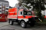 Dieser Unimog wird für die Abteilung Nachrichtentechnik der Feuerwehr Hagen eingesetzt.